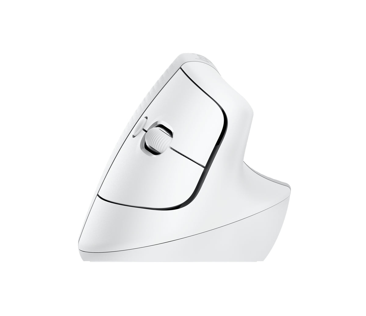Mouse ratón vertical Logitech lift 6 botones 4000 dpi wireless inalámbrico blanco crudo