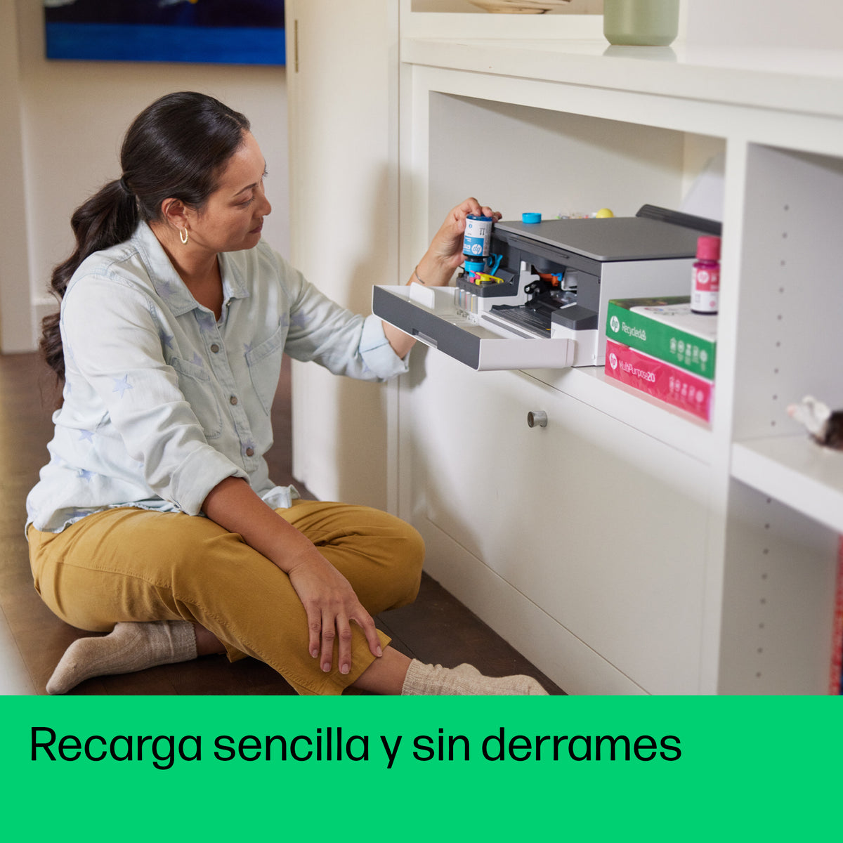 Multifunción inyección HP smart tank 5105 color a4 · 12ppm · 5ppm color · WiFi · WiFi direct