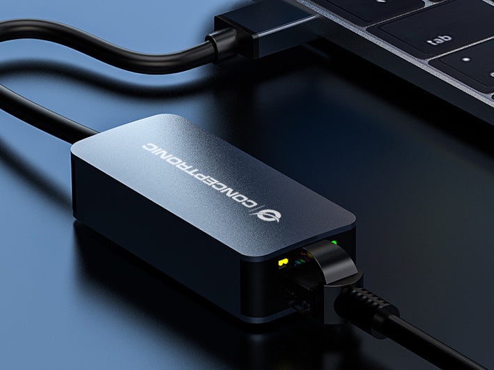 Adaptador USB 3.0 a RJ45 Conceptronic macho - hembra
