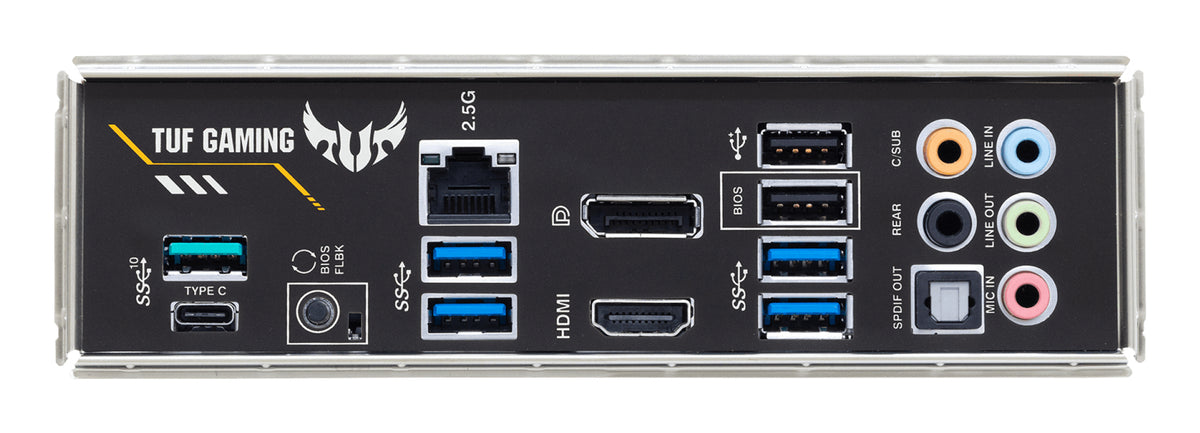 ASUS TUF Gaming B550-PLUS Zócalo AM4 ATX Ethernet de 2.5 Gigabit 2 ranuras M.2 Placa base