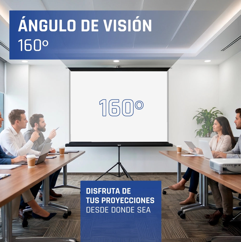 Iggual Pantalla 84 176x134 cm con trípode+bolsa