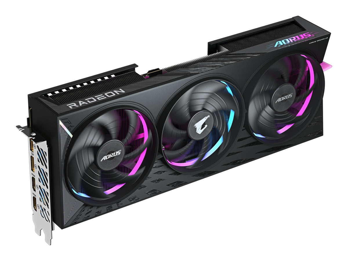 Tarjeta Gráfica Gigabyte AORUS Radeon RX 9070 XT Elite/ 16GB GDDR6