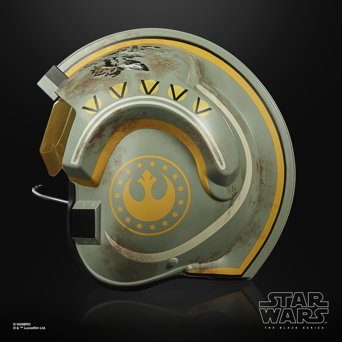 Replica escala 1:1trapper wolf casco electronico the mandalorian black series