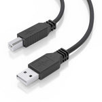 Cable Alargador USB 2.0 Aisens A101-0906/ USB Macho - USB Tipo-B/ 15m/ Negro
