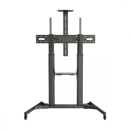 Soporte de Suelo Inclinable/ Orientable con Ruedas Fonestar STS-42106N para TV de 60-100"/ hasta 100kg - PixelPlaza