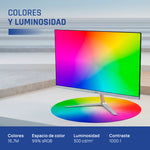 Iggual Monitor 24 IPS 1ms FHD 120Hz MM blanco