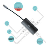 Docking station i - tec USB - c + power delivery 100w diseño nano