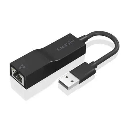 Adaptador USB 3.0 - RJ45 Aisens A106-0766/ 1000Mbps - PixelPlaza