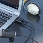 Tarjeta de Sonido Aisens A106-0768/ USB Macho - 2x Jack 3.5 Hembra - PixelPlaza