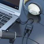 Tarjeta de Sonido Aisens A106-0769/ USB Macho - 2xJack 3.5 Hembra - PixelPlaza