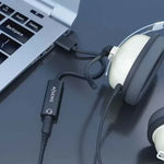 Tarjeta de Sonido Aisens A106-0770/ USB Macho - Jack 3.5 Hembra - PixelPlaza