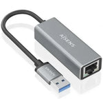 Adaptador USB 3.0 - RJ45 Aisens A106-0897/ 1000Mbps - PixelPlaza