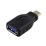 Adaptador USB 3.1 Tipo-C Aisens A108-0323/ USB Tipo-C Macho - USB Hembra - PixelPlaza