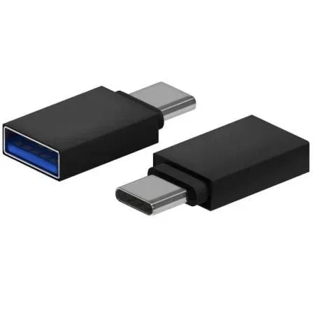 Adaptador USB 3.2 Aisens A108-0717/ USB Hembra - USB Tipo-C Macho/ Negro - PixelPlaza