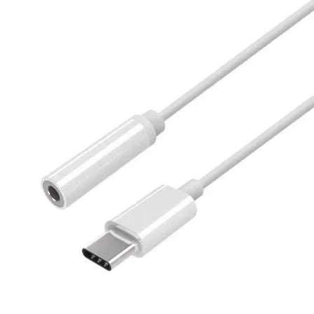 Conversor USB Tipo-C Aisens A109-0384/ USB Tipo-C Macho - Jack 3.5 Hembra - PixelPlaza