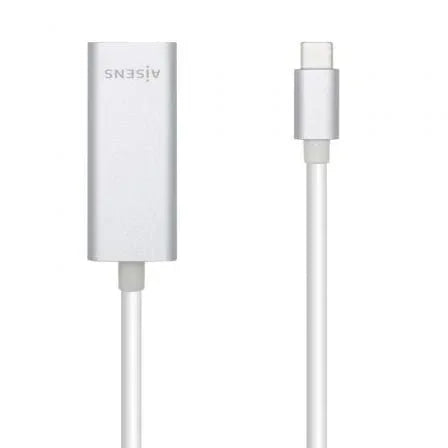 Adaptador USB Tipo-C - RJ45 Aisens A109-0505/ 1000Mbps - PixelPlaza