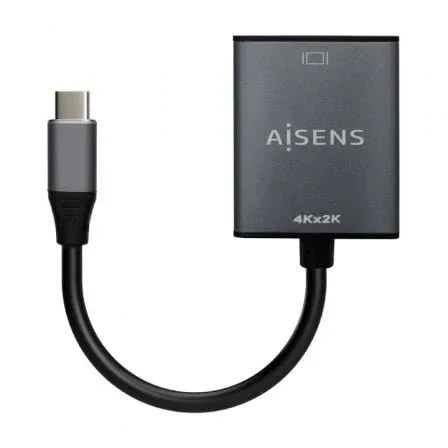 Conversor HDMI 4K 30Hz Aisens A109-0685/ HDMI Hembra - USB Tipo-C Macho/ 15cm/ Gris - PixelPlaza