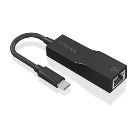 Adaptador USB Tipo-C - RJ45 Aisens A106-0765/ 1000Mbps - PixelPlaza