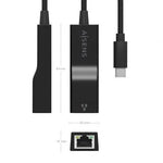 Adaptador USB Tipo-C - RJ45 Aisens A106-0765/ 1000Mbps - PixelPlaza