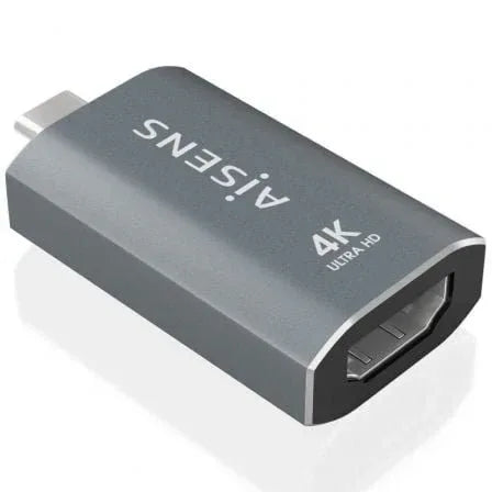 Adaptador USB Tipo-C Aisens A109-0862/ USB Tipo-C Macho/ HDMI 4K Hembra - PixelPlaza