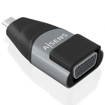 Adaptador USB Tipo-C Aisens A109-0863/ USB Tipo-C Macho/ VGA Hembra - PixelPlaza