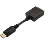 Cable Conversor Aisens A125-0133/ DisplayPort Macho - DVI Hembra/ 15cm/ Negro - PixelPlaza