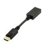 Conversor Aisens A125-0134/ DisplayPort Macho - HDMI Hembra/ 15cm/ Negro - PixelPlaza