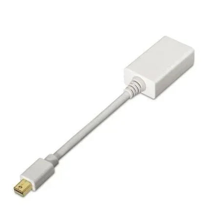 Cable Conversor Aisens A125-0138/ Mini DisplayPort Macho - HDMI Hembra/ 15cm/ Blanco - PixelPlaza