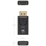Adaptador HDMI 4K Aisens A125-0908/ DisplayPort Macho - HDMI Hembra - PixelPlaza