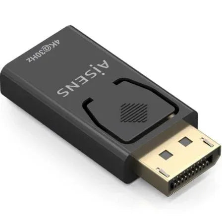Conversor Aisens A125-0949/ DisplayPort Macho - HDMI Hembra/ Negro - PixelPlaza