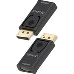 Conversor Aisens A125-0949/ DisplayPort Macho - HDMI Hembra/ Negro - PixelPlaza
