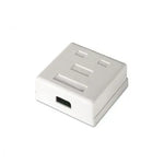 Roseta de Superficie Aisens A139-0302/ Cat.6/ 2 Tomas - PixelPlaza