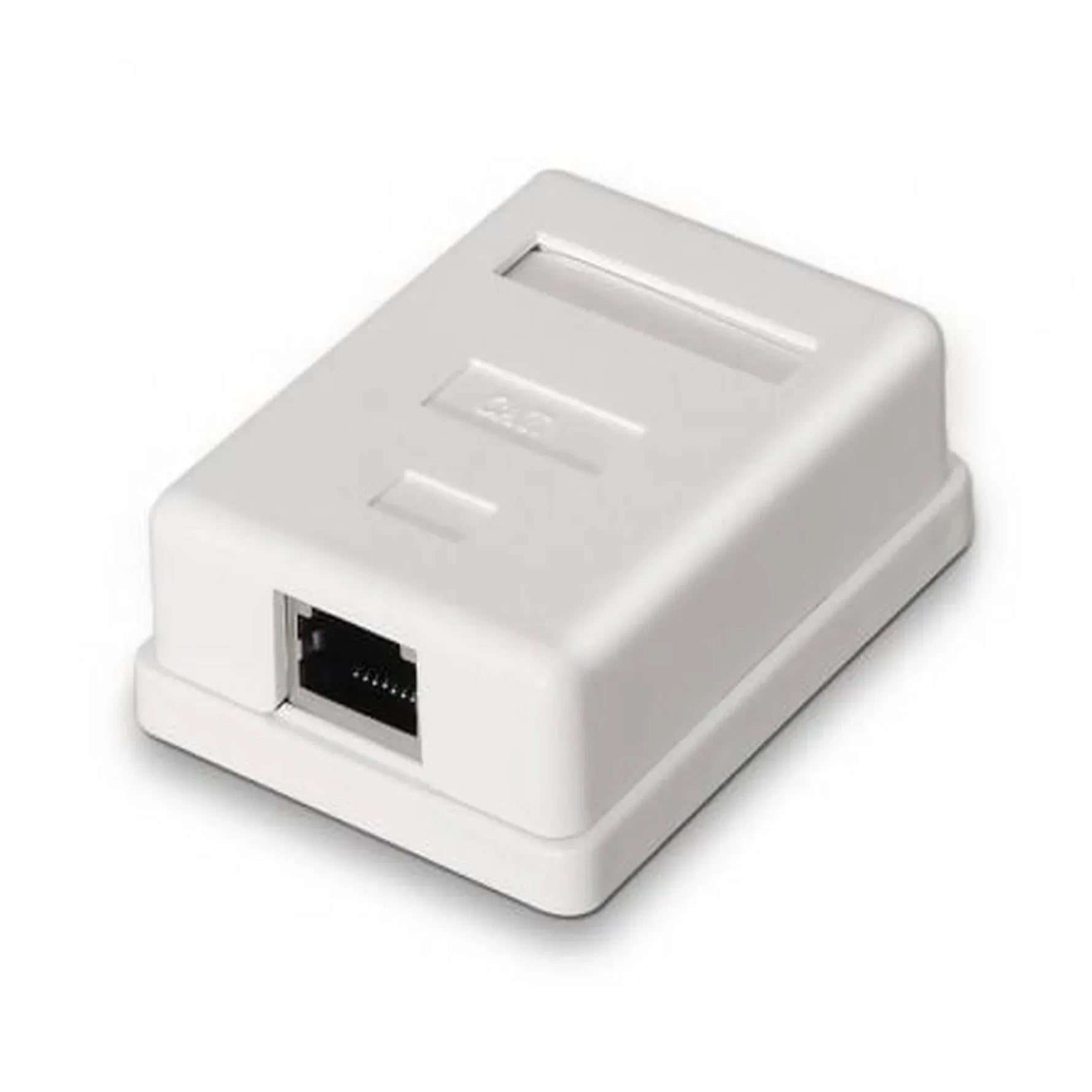 Roseta de Superficie Aisens A139-0303/ Cat.6/ 1 Toma - PixelPlaza