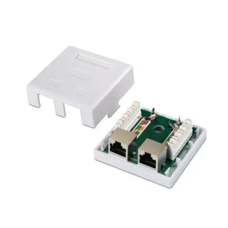 Roseta de Superficie Aisens A139-0304/ Cat.6/ 2 Tomas - PixelPlaza