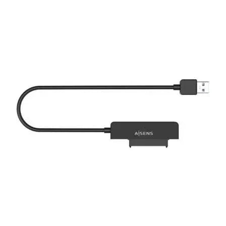Adaptador para Discos Duros 2.5" Aisens ASE-25A03B/ USB Macho - SATA - PixelPlaza