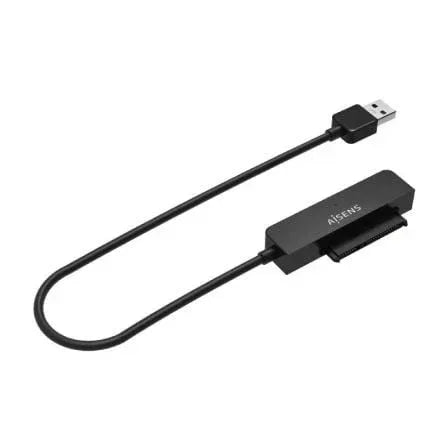 Adaptador para Discos Duros 2.5" Aisens ASE-25A03B/ USB Macho - SATA - PixelPlaza