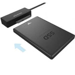 Adaptador para Discos Duros 2.5"/3.5" Aisens ASE-35A01B/ USB 3.0 - SATA/ con Alimentador - PixelPlaza