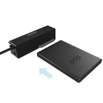 Adaptador para Discos Duros 2.5"/3.5" Aisens ASE-35C02B/ USB Tipo-C - SATA/ con Alimentador - PixelPlaza