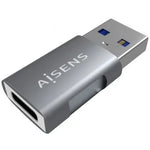 Adaptador USB 3.2 GEN2 Aisens A108-0655/ USB Tipo-C Hembra - USB Macho - PixelPlaza