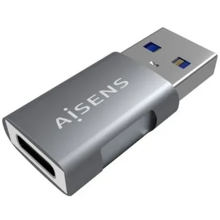 Adaptador USB 3.2 GEN2 Aisens A108-0655/ USB Tipo-C Hembra - USB Macho - PixelPlaza