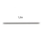 Cable Alargador USB 2.0 Aisens A101-0013/ USB Macho - USB Hembra/ Hasta 2.5W/ 60Mbps/ 1.8m/ Beige - PixelPlaza