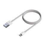 Cable USB 2.0 Lightning Aisens A102-0542/ USB Macho - Lightning Macho/ 50cm/ Blanco - PixelPlaza