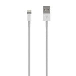 Cable USB 2.0 Lightning Aisens A102-0542/ USB Macho - Lightning Macho/ 50cm/ Blanco - PixelPlaza