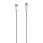 Cable USB 2.0 Tipo-C Lightning Aisens A102-0543/ USB Tipo-C Macho - Lightning Macho/ 50cm/ Blanco - PixelPlaza