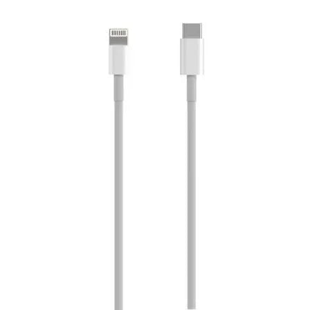 Cable USB 2.0 Tipo-C Lightning Aisens A102-0543/ USB Tipo-C Macho - Lightning Macho/ 50cm/ Blanco - PixelPlaza