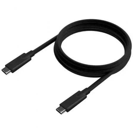 Cable USB 3.2 Tipo-C Aisens A107-0707 5GBPS 3A 60W/ USB Tipo-C Macho - USB Tipo-C Macho/ Hasta 60W/ 5Gbps/ 5m/ Negro - PixelPlaza