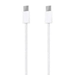 Cable USB 2.0 Tipo-C Aisens A107-0855/ USB Tipo-C Macho - USB Macho/ Hasta 60W/ 480Mbps/ 1m/ Blanco - PixelPlaza