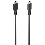 Cable USB 3.2 Tipo-C Aisens A107-0874 20GBPS 5A 100W/ USB Tipo-C Macho - USB Tipo-C Macho/ Hasta 100W/ 20Gbps/ 2m/ Gris - PixelPlaza