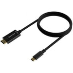 Cable Conversor HDMI 4K Aisens A109-0623/ USB Tipo-C Macho - HDMI Macho/ Hasta 27W/ 1250Mbps/ 80cm/ Negro - PixelPlaza