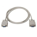 Cable Serie NULL Modem Aisens A112-0067/ DB9 Hembra - DB9 Hembra/ Hasta 0.15W/ 1.6Mbps/ 1.8m/ Beige - PixelPlaza